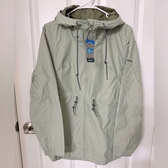NWT Columbia Women’s Lillian Ridge Hooded Waterproof Shell Jacket - Picture 4 of 6